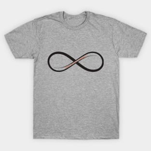 Red Love Forever Changes Infinity T-Shirt